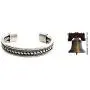 NOVICA .925 Sterling Silver Twist Motif Cuff Bracelet, 6.0'', Strength of Celuk NOVICA .925 Sterling Silver Twist Motif Cuff Bracelet, 6.0'', Strength of Celuk