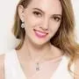 EVER FAITH Glamorous Teardrop Cubic Zirconia Bridal Necklace Earrings Set for Brides & Bridesmaids EVER FAITH Glamorous Teardrop Cubic Zirconia Bridal Necklace Earrings Set for Brides & Bridesmaids