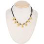 Efulgenz Mangalsutra Indian Jewelry Traditional Black Beaded Pearl Temple Pendant Necklace for Women