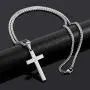 P. BLAKE Stainless Steel Cross Pendant Necklace for Men Boys Jewelry Gift, Chain Necklace 24 Inch P. BLAKE Stainless Steel Cross Pendant Necklace for Men Boys Jewelry Gift, Chain Necklace 24 Inch
