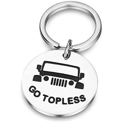 SEIRAA Gift Girl Jewelry OIIIIIIIO Lover Gift Go Topless Keychain Wrangler Gift for Boyfriend SEIRAA Gift Girl Jewelry OIIIIIIIO Lover Gift Go Topless Keychain Wrangler Gift for Boyfriend