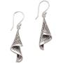 NOVICA .925 Sterling Silver Dangle Earrings Shining Songket