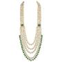 I Jewels Traditional Ethnic Indian Kundan Dulhan Bridal Jewellery Set for Women