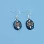 POTIY The Vampire Earrings with Salvatore Damon Stefan Pendant Y Necklace Gift for Fans