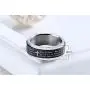 Bible Verse Christian Lords Prayer Ring for Men, Religious Cross Ring, Spinner Ring, Amulet Ring, Stainless Steel Ring, Baptism Christian Jewelry Gift for Men Boys