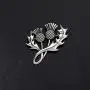 CENWA Outlander Inspired Jewelry Double Scottish Thistle Brooch Pin Sassenach Scottish Outlander Gift Scottish Brooch CENWA Outlander Inspired Jewelry Double Scottish Thistle Brooch Pin Sassenach Scottish Outlander Gift Scottish Brooch