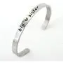 LIUANAN Cuff Bracelets for Women Inspirational Jewelry Gift with Engraved Quote LIUANAN Cuff Bracelets for Women Inspirational Jewelry Gift with Engraved Quote
