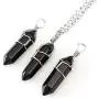 Natural Gemstone Pendant Necklace Healing Crystal Quartz Reiki Chakra Gem Stones 18 Inch Jewelry Women Girls Men Birthday Gifts Natural Gemstone Pendant Necklace Healing Crystal Quartz Reiki Chakra Gem Stones 18 Inch Jewelry Women Girls Men Birthday Gifts
