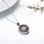 TANGPOET Locket Necklace That Holds Pictures 925 Sterling Silver Compass Pendant Necklace for Women Men Birthday Gifts TANGPOET Locket Necklace That Holds Pictures 925 Sterling Silver Compass Pendant Necklace for Women Men Birthday Gifts