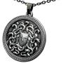 Medusa Necklace - Pendant Jewelry – Greek Mythology Gift – Antique Gold or Silver Finish
