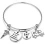 SEIRAA EMT Bracelet Caduceus Medical Gift EMT Jewelry Ambulance Charm Bracelet Makes Perfect EMT Gift for Nurse/Doctor