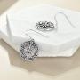 Sterling Silver Compass Earrings Compass dangle Drop Earrings Jewelry for Women