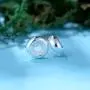 SPARKL 925 Sterling Silver 2pcs Spacer Charms Plain Stopper Beads for for Pandora Bracelets (White) SPARKL 925 Sterling Silver 2pcs Spacer Charms Plain Stopper Beads for for Pandora Bracelets (White)