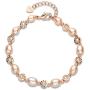 Pearl Bracelets Freshwater Cultured Pearl Bracelets Gold Filled with Adjustable Chain Jewelry Gift for Teen Girls Daughter Women Bridal