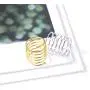 Silvora Sterling Silver Stackable Knuckle Ring, 5MM/10MM/15MM Toe Finger Open Band Ring for Women Men Girls Minimalist Jewelry Personalized Custom Rings Xmas Decorations(Send Gift Box)