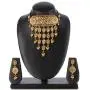 Efulgenz Indian Bollywood Traditional 14 K Gold Plated Kundan Pearl Wedding Tassel Choker Necklace Earrings Jewelry Set Efulgenz Indian Bollywood Traditional 14 K Gold Plated Kundan Pearl Wedding Tassel Choker Necklace Earrings Jewelry Set