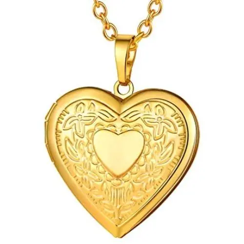 Personalized Photo Locket/Tag Necklace for Wmen/Men, Customized Photo/Text, Stainless Steel/925 Sterling Silver, Come Gift Box