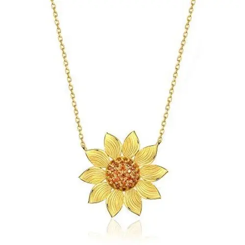 URIZZD S925 Sterling Silver Sunflower Pendant Necklaces for Women Dainty Engraved Gold Chain Necklace You are My Sunshine Inspirational Cubic Zirconia Jewelry Gifts for Women Her Mom Girls Best Friend URIZZD S925 Sterling Silver Sunflower Pendant Necklaces for Women Dainty Engraved Gold Chain Necklace You are My Sunshine Inspirational Cubic Zirconia Jewelry Gifts for Women Her Mom Girls Best Friend
