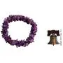 NOVICA Stretch Amethyst Stone Bracelet, Lilac Muse NOVICA Stretch Amethyst Stone Bracelet, Lilac Muse