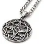 Gungneer Stainless Steel Celtic Knot Triquetra Irish Compass Necklace Trinity Strength Symbol Keel Chain Jewelry Gungneer Stainless Steel Celtic Knot Triquetra Irish Compass Necklace Trinity Strength Symbol Keel Chain Jewelry