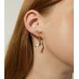 9 Pairs Cute Funny Earrings Toilet Paper Dice Earrings Cherry Face Orange Universe Planet Astronaut Earrings for Girls Women