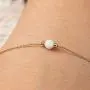 jolliz Gold Bracelet for Women- Dainty Beaded Gold Bracelets- Charm Gold Bracelets for Girls- Gemstone Bracelet