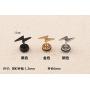 JOYID Lightning Stud Earrings Flat Back Screw Piercing Titanium steel Fade Resistant Punk Hip hop Jewelry for Men Women