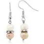 Gem Stone King Pink & White Cultured Freshwater Pearl Necklace Earrings Bracelet Set 7-8MM 18inches Gem Stone King Pink & White Cultured Freshwater Pearl Necklace Earrings Bracelet Set 7-8MM 18inches