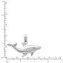 Honolulu Jewelry Company Sterling Silver Dolphin Necklace Pendant with 18'' Box Chain Honolulu Jewelry Company Sterling Silver Dolphin Necklace Pendant with 18'' Box Chain