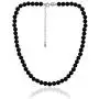 Sea of Ice Precious Gemstone 6mm Round Beads Necklace 14'' Plus 2'' Extender with Sterling Silver Spring Ring Clasp Sea of Ice Precious Gemstone 6mm Round Beads Necklace 14'' Plus 2'' Extender with Sterling Silver Spring Ring Clasp