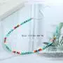 Yalice Boho Choker Necklace Chain Rainbow Seed Bead Necklaces Jewelry for Women and Girls Yalice Boho Choker Necklace Chain Rainbow Seed Bead Necklaces Jewelry for Women and Girls