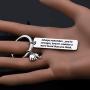 MAOFAED Elephant Gift Elephant Lover Gift Always Remember You are Stronger Braver Smarter & More Loved Than You Think Inspiration Gift for Friend