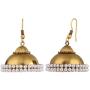 Efulgenz Fashion Jewelry Silver Plated CZ Stylish Fancy Party Wear Hangings Hoop Earrings Earrings for Girls & Women Gift for Her