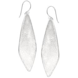 Silpada Etched Effect Drop Earrings in Sterling Silver