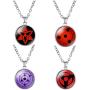 I3C Naruto Necklace, Japanese Animation Naruto Cosplay Pendant Necklace for Anime-Fans Women Teen Girls