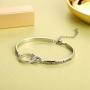 Not Sister by Blood But Sister by Heart Gift - Friendship Bracelets for Women Girls - Best Friend Jewelry for Unbiological Soul Sister BFF