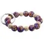 KUIYAI Elastic Functional Beaded Wrist Keychain Bracelet Handsfree Keychain Gift for Her KUIYAI Elastic Functional Beaded Wrist Keychain Bracelet Handsfree Keychain Gift for Her