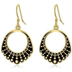 WINNICACA S925 Sterling Silver Dissent Collar Earrings RBG Gifts for Fans of Ruth Bader Ginsburg
