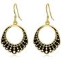WINNICACA S925 Sterling Silver Dissent Collar Earrings RBG Gifts for Fans of Ruth Bader Ginsburg