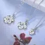 Personalized Necklace for Mother with 1-6 Name Custom Baby Feet Pendant Necklace for Mom with Simulated Birthstone Family Jewelry for Mom Personalized Necklace for Mother with 1-6 Name Custom Baby Feet Pendant Necklace for Mom with Simulated Birthstone Family Jewelry for Mom