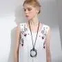 Coostuff 2018 Hotsale Handmade Women Long Necklaces Jewelry Black Sandalwood Vintage Statement Necklace for Women Coostuff 2018 Hotsale Handmade Women Long Necklaces Jewelry Black Sandalwood Vintage Statement Necklace for Women