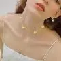 Florideco 4Pcs 14K Gold Plated Butterfly Choker Necklace Earrings Bracelet Ring Set for Women Ladies Gift Jewelry Dainty Chain Butterfly Pendant Necklace Cute Drop Dangle Hoop Earrings Rose Gold Florideco 4Pcs 14K Gold Plated Butterfly Choker Necklace Earrings Bracelet Ring Set for Women Ladies Gift Jewelry Dainty Chain Butterfly Pendant Necklace Cute Drop Dangle Hoop Earrings Rose Gold