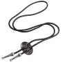 COOLLA Bolo tie- Handmade Western Cowboy Black Vintage Cicada Pendant for Women,Men