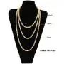 Starryinter 14K Gold Plated Iced Out Tennis Chain Mens Hip Hop Necklace with Size and Color Selectable-DL223