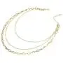 366DAYS Layered Choker Necklace, 316L Stainless Steel Titanium Necklace, Handmade Multilayer Adjustable Link Chain Choker for Women Men Valentines Day,Birthday