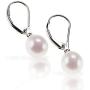 PAVOI Handpicked AAA+ Quality Freshwater Cultured Pearl Earrings Leverback Dangle Stud Pearl Earrings