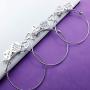 EIGSO Sister Gift The Love Between Sisters is Forever Sister Bracelet Set Sister Gift for Big sis Mid Sis Lil Sis