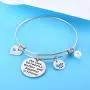 Nimteve Mom Gifts from Daughter Son Mother Bracelet Bangle Jewellery Gifts for Women Nimteve Mom Gifts from Daughter Son Mother Bracelet Bangle Jewellery Gifts for Women