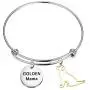 BAUNA Dog Mom Bracelets for Women Golden Mama Expandable Bangle for Golden Retriever Owner Dog Lover Gift