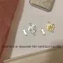Necklace Spacer Clasp, Locking Magnetic Clasps,Jewelry Bracelet Connectors for Bracelet Necklace Jewelry Crafts,Lantern Shape Design (2 Pack)